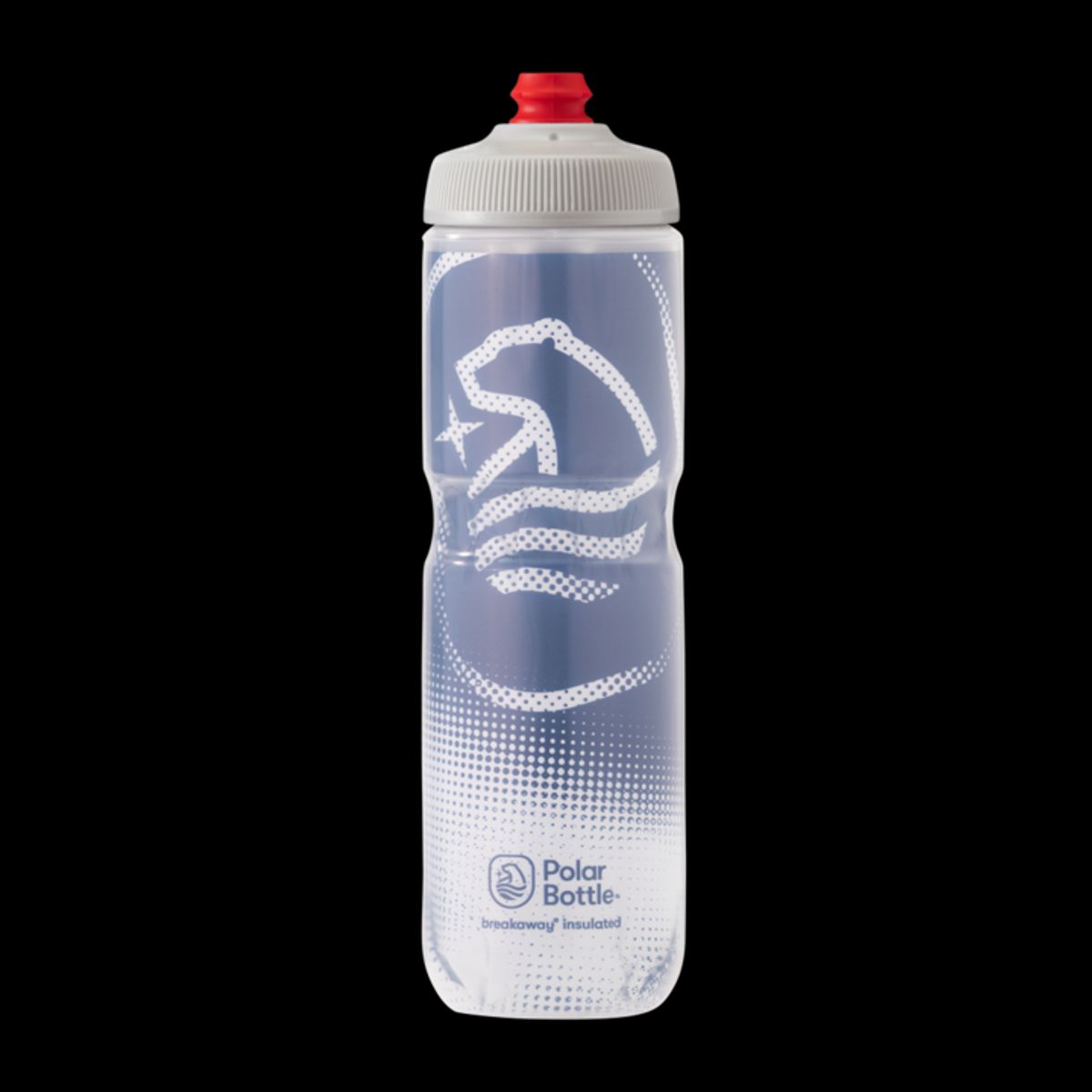 POLAR BOTTLE - BOTELLA BREAKAWAY INSULATED 600ML BIG BEAR NAVY BLUE/WHIT