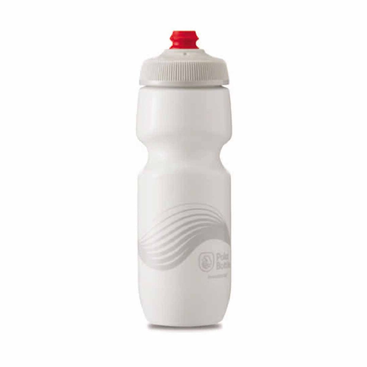 POLAR BOTTLE - BOTELLA BREAKAWAY WAVE 700ML IVORY/SILVER