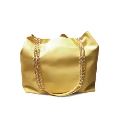 JARDIN DEL ESTE - Cartera de cuero Amarilla Amapola