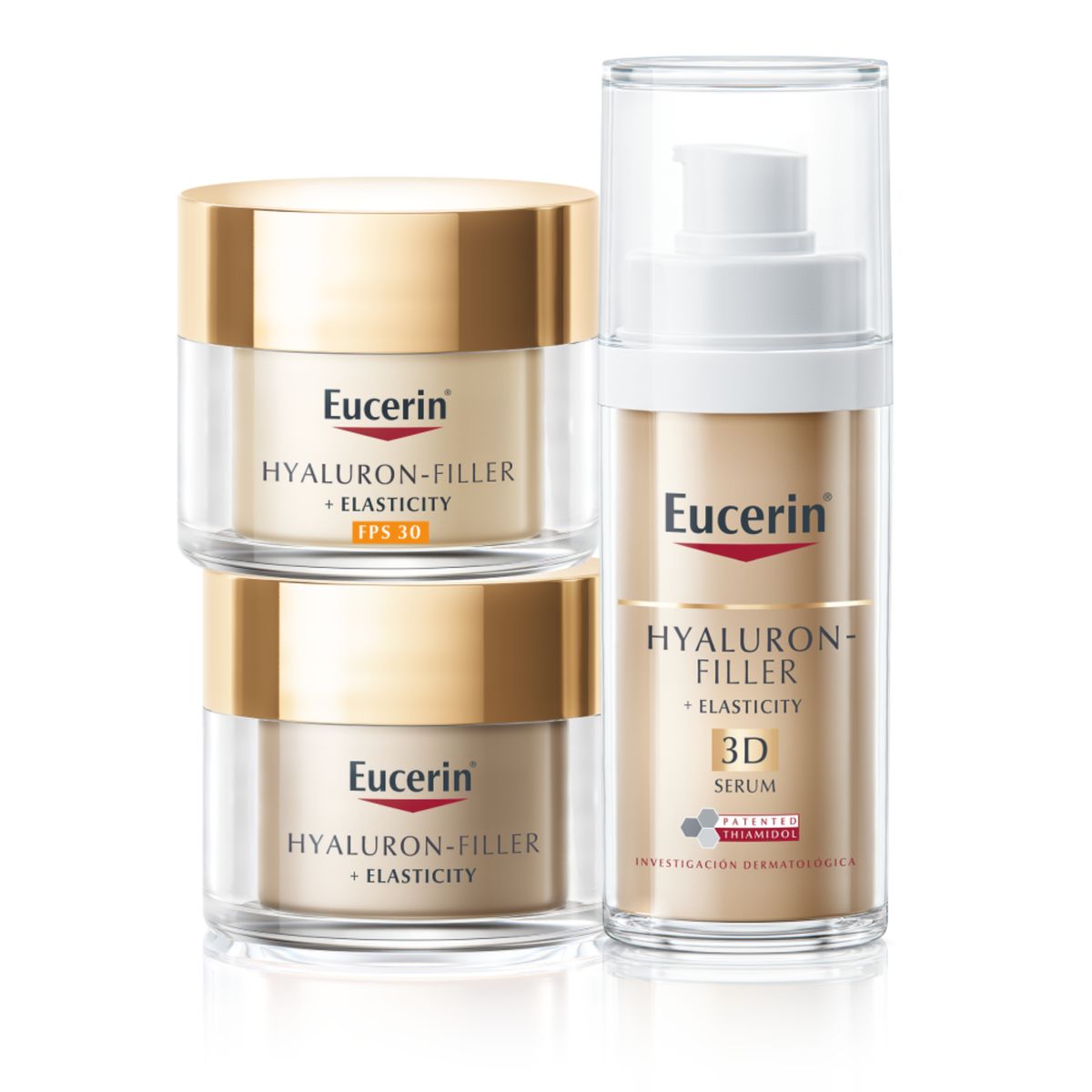 EUCERIN - EUCERIN Pack Rutina Elasticity Dia FPS 30+Noche+Serum