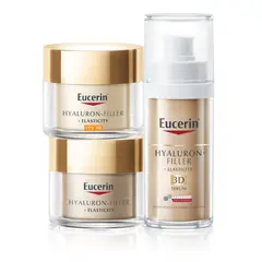 EUCERIN - Pack Rutina Elasticity Dia FPS 30+Noche+Serum