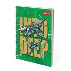 GENERICO - Cuaderno Universitario Scribe Masculino 7mm 100hx 10UD