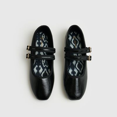 Imagen 1 del producto Zapato Ballerina Mujer Doble Hebilla