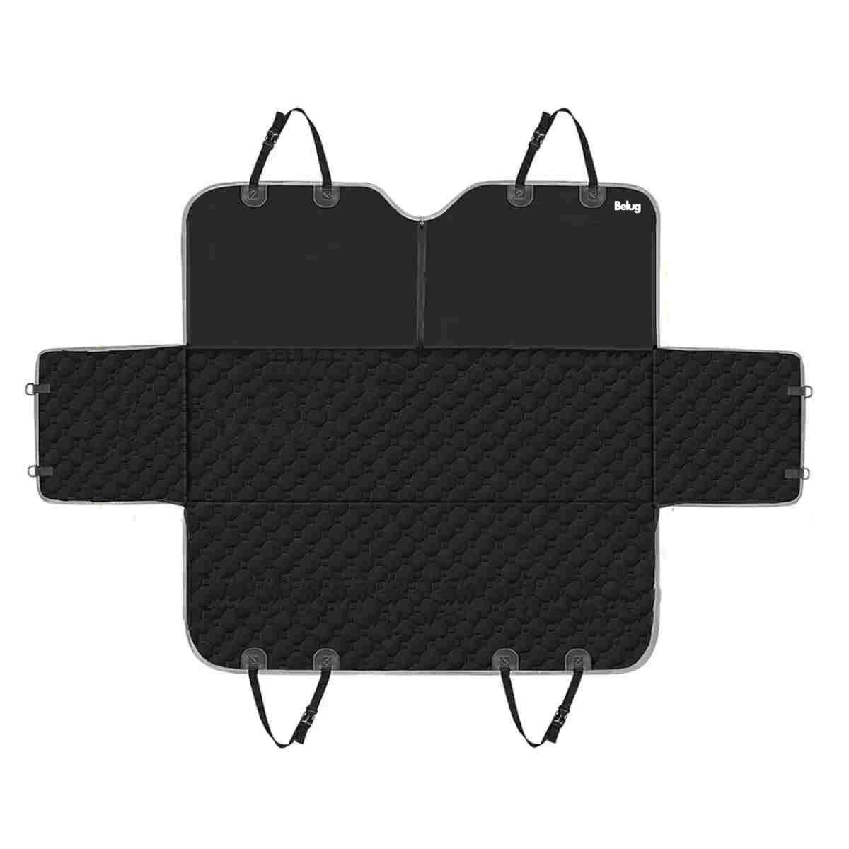 GENERICO - Cubre asiento para perro accesorios para autos fundas impermeable color negro BELUG