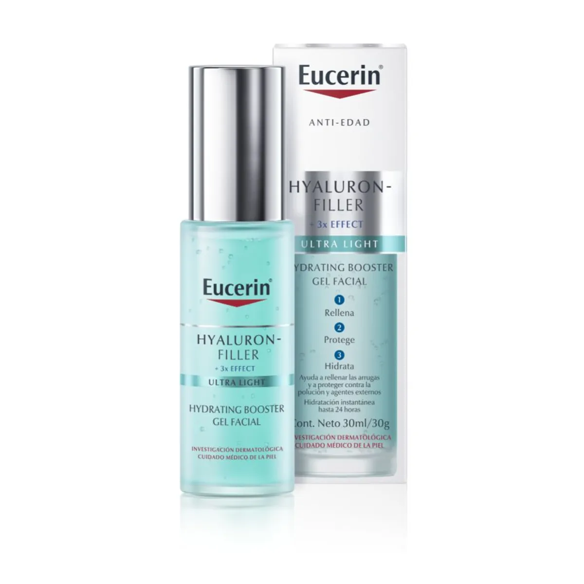 EUCERIN - Gel Facial Eucerin Hyaluron Filler Hydrating Booster 30ml