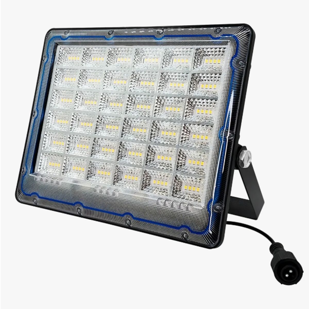 IRM - Farol Solar LED 200W Energía Solar Control Remoto PM-008 Negro PM