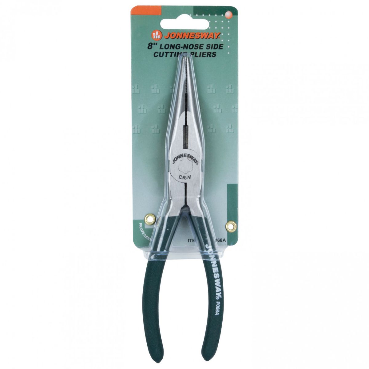 JONNESWAY - ALICATE de PUNTA LARGA 8" con cortador P068A