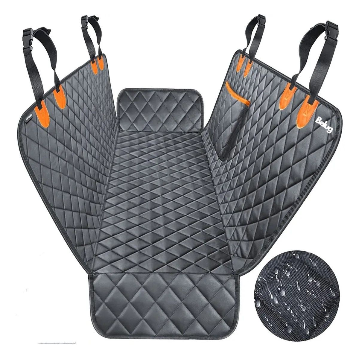 GENERICO - Lona Funda De Cojín Para Gatos Y Perros De Automóviles