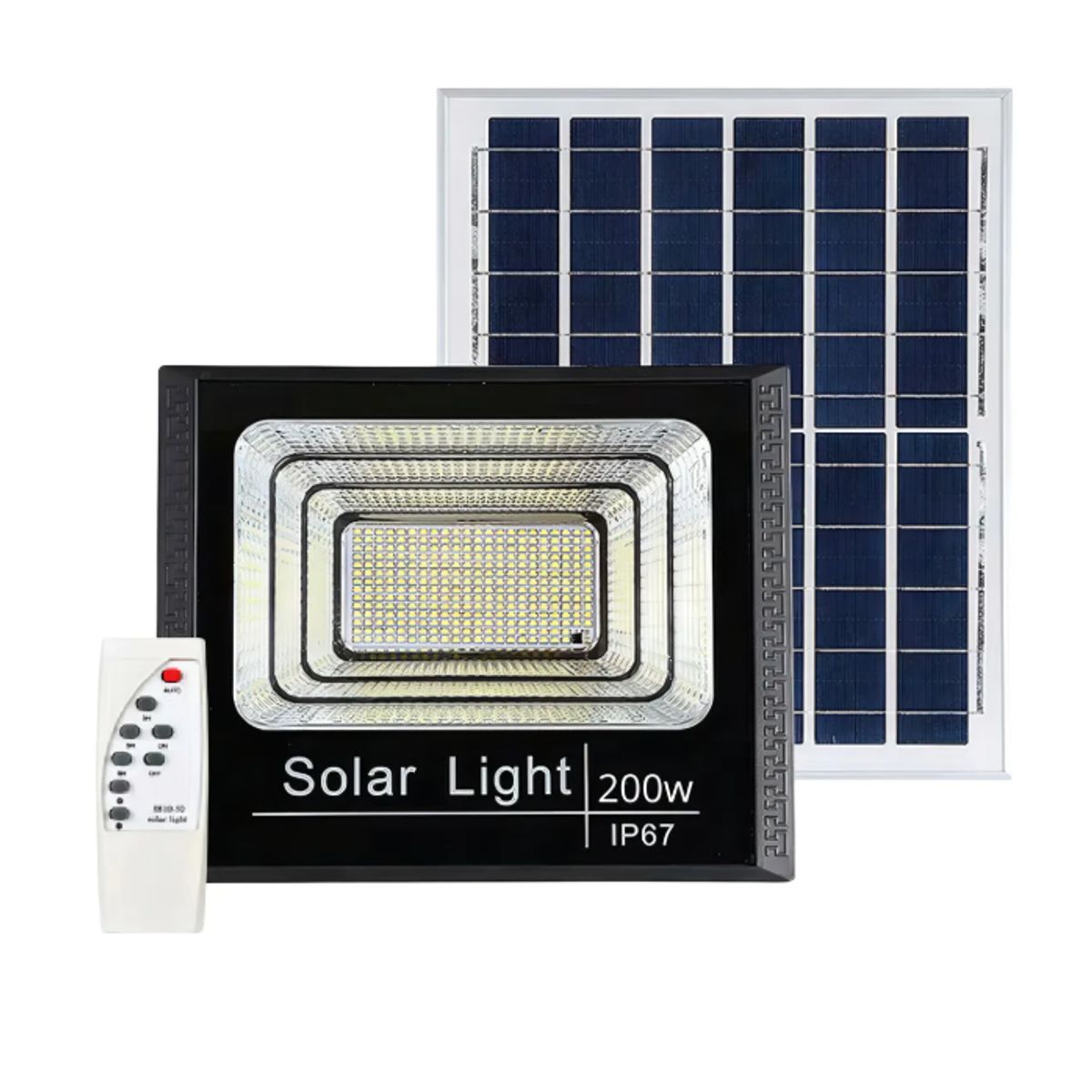 IRM - Foco Solar Reflector De Exterior200w + Control Remoto