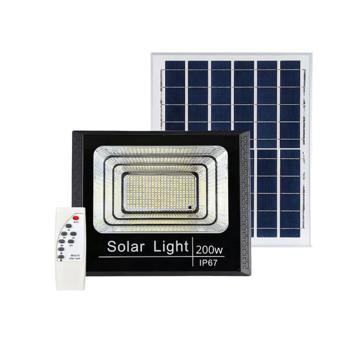IRM - Foco Solar Reflector De Exterior200w + Control Remoto