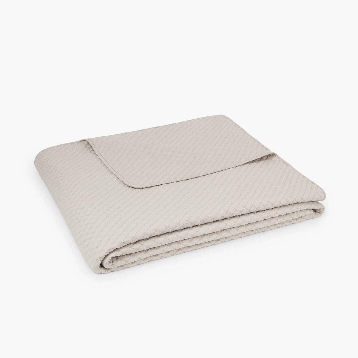 TEXTURA INTERIORS - Colcha Cherancob 240x270 Gris (Cama 2 Plazas o Queen) Textura Interiors