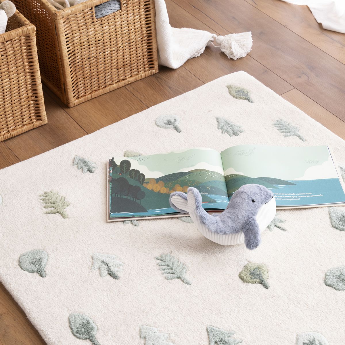 TEXTURA INTERIORS - Peluche Ballena Zio Azul Textura Interiors