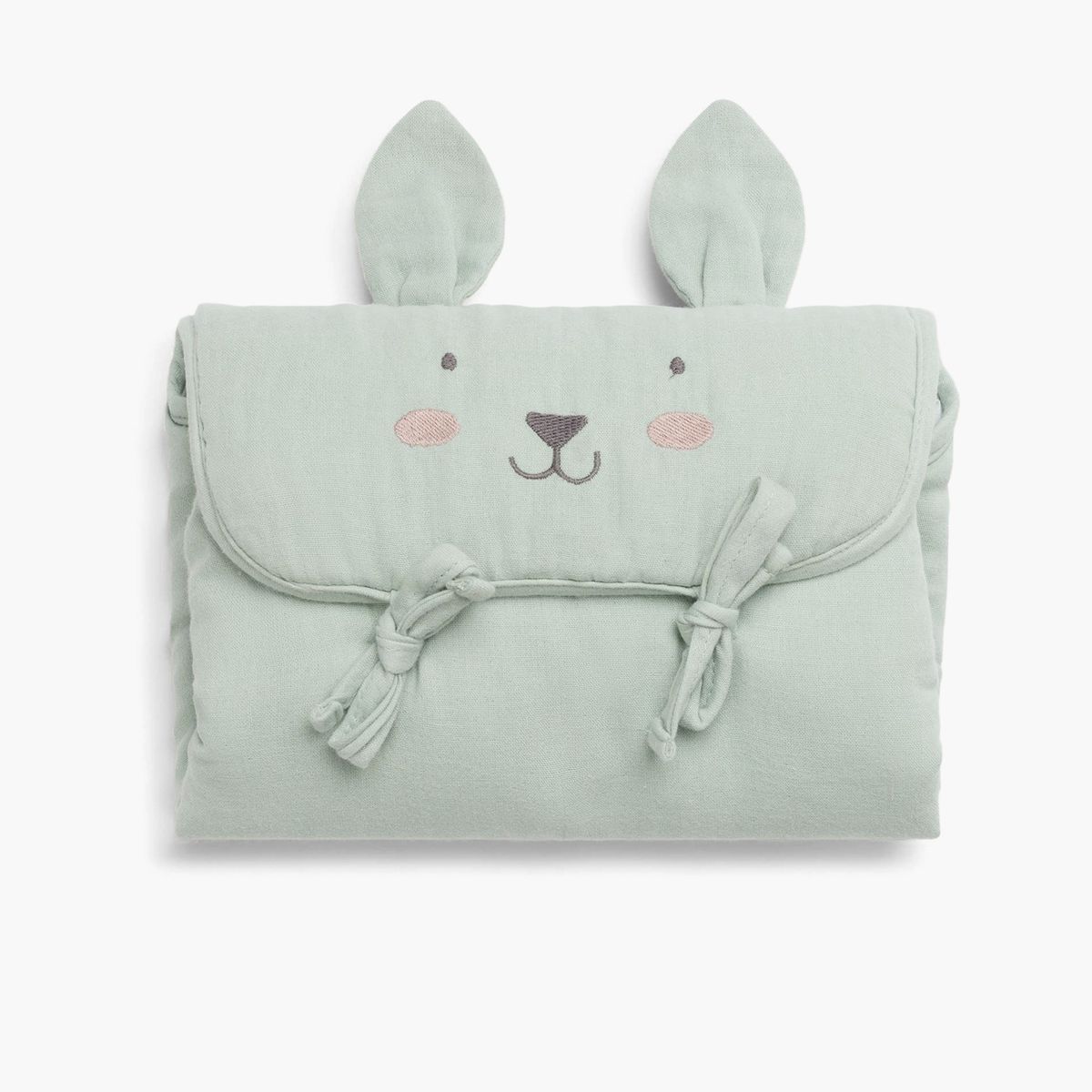 TEXTURA INTERIORS - Mudador Portátil Caru Verde Claro Textura Interiors