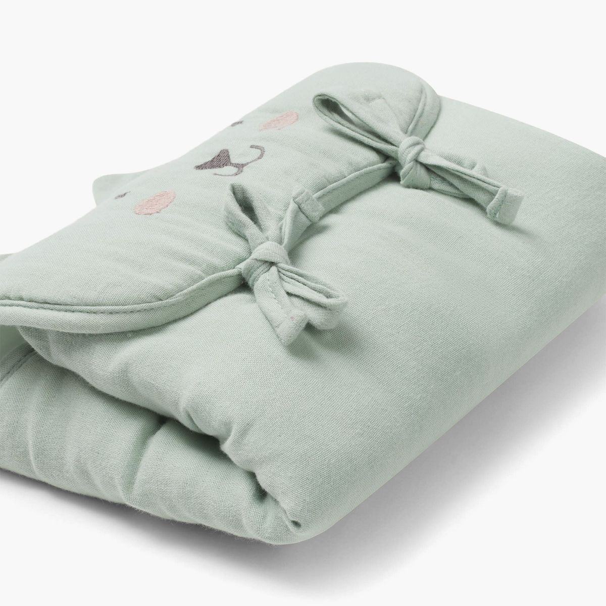 TEXTURA INTERIORS - Mudador Portátil Caru Verde Claro Textura Interiors