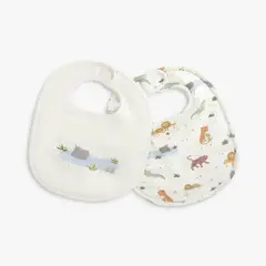 TEXTURA INTERIORS - Babero Algodón Juno Blanco