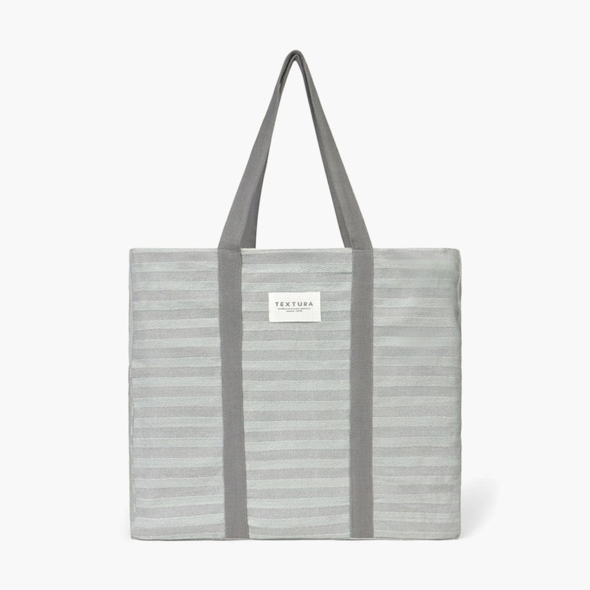 TEXTURA INTERIORS - Bolso de Playa Luribol 45x40 Gris Textura Interiors
