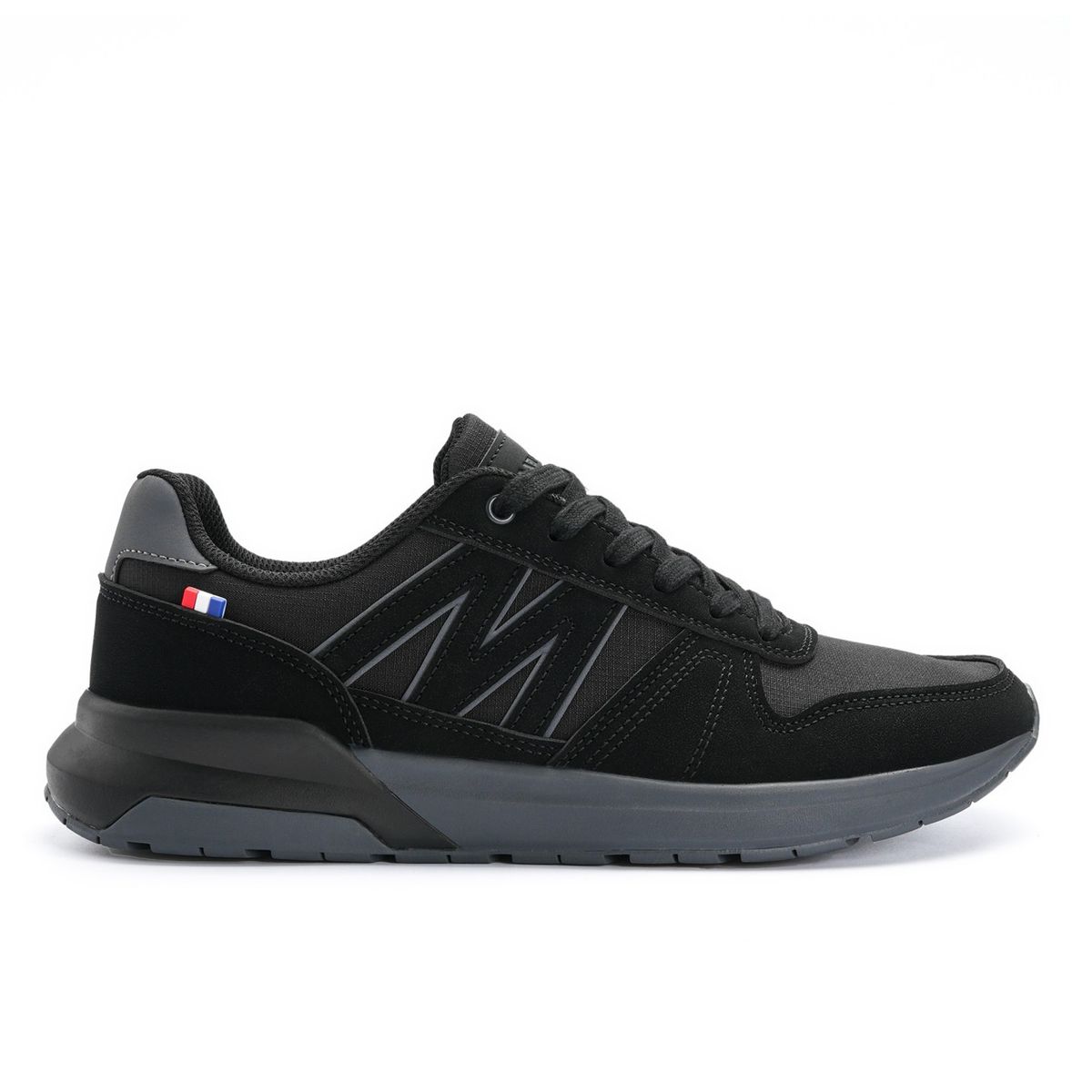 MICHELIN FOOTWEAR - Zapatilla Urbana Casual Negro Gris Hombre Michelin Pu20