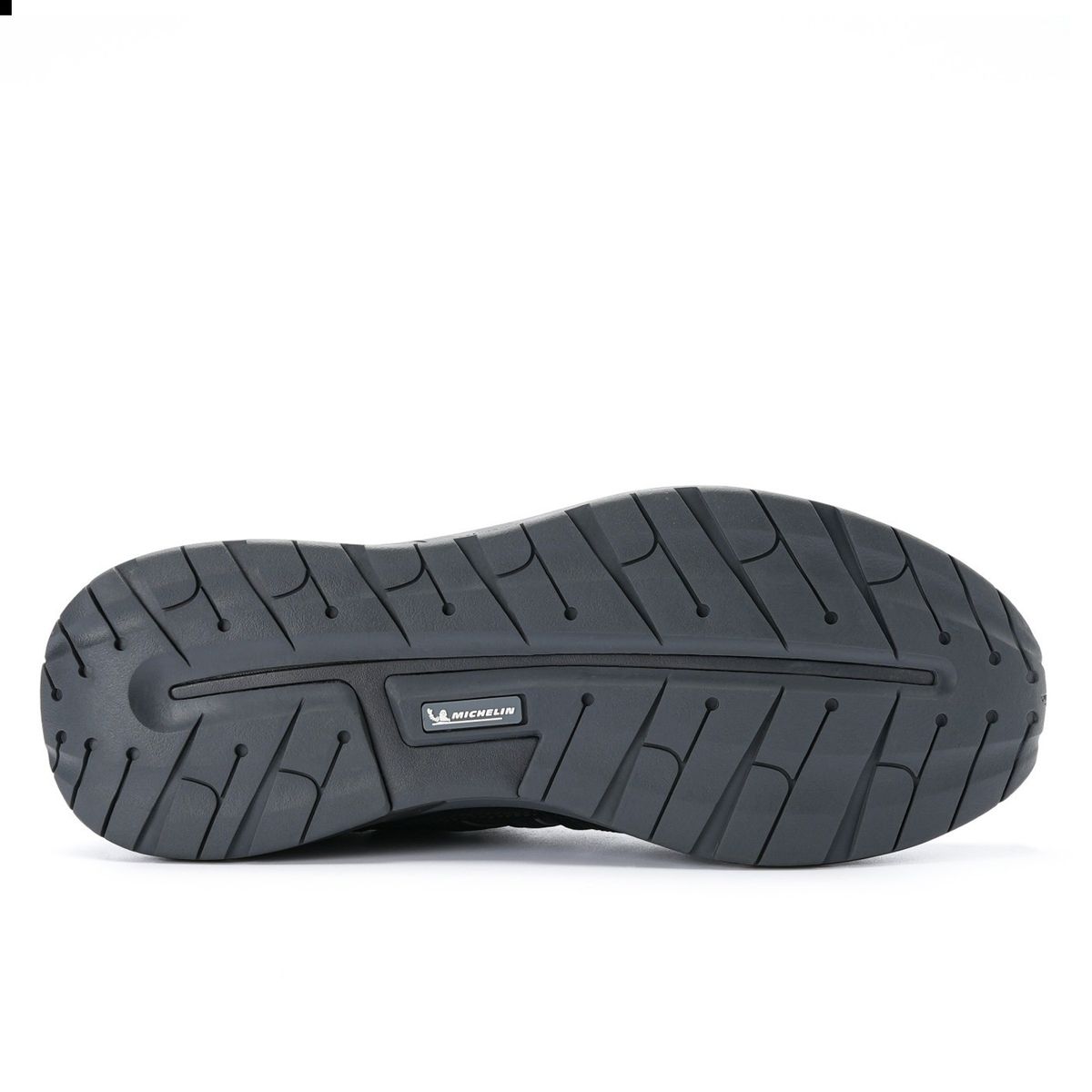 MICHELIN FOOTWEAR - Zapatilla Urbana Casual Negro Gris Hombre Michelin Pu20