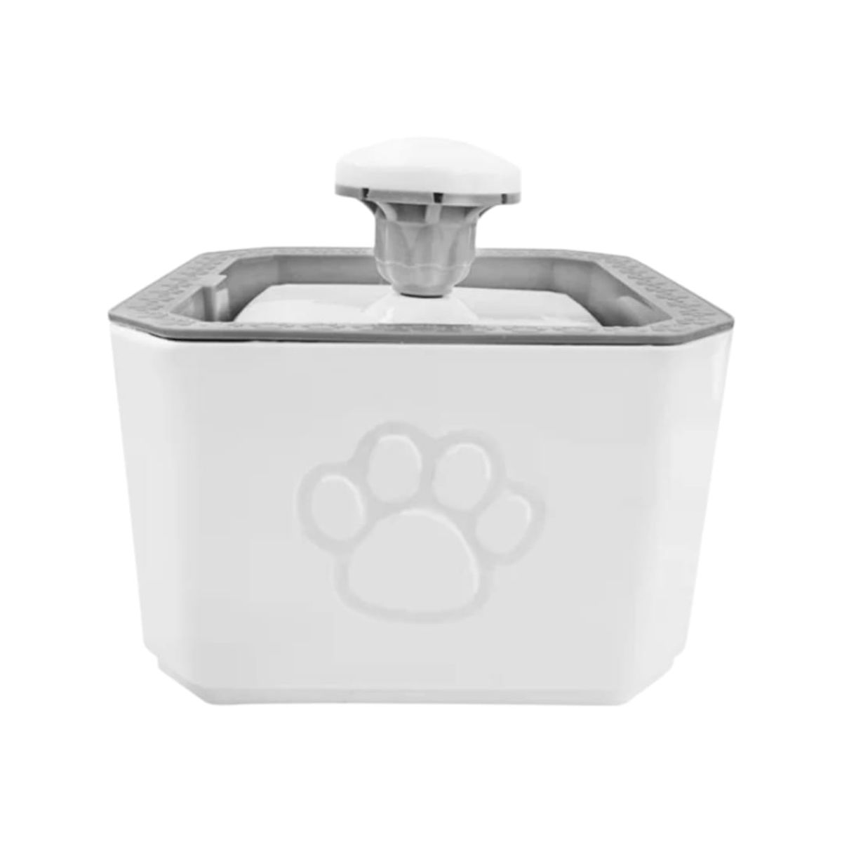 GENERICO - ERO JGX-8047 Fuente Bebedero Blanco Para Mascotas Agua Fresca 2.5 L Para Perro Y Gato