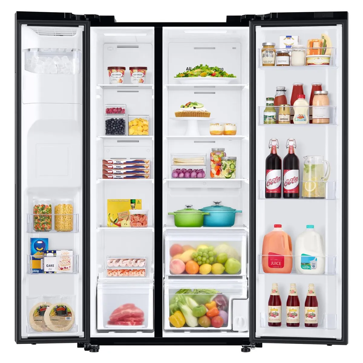 SAMSUNG - Refrigerador Side by Side Space Max 602Lts No Frost RS60T5200B1/ZS Samsung