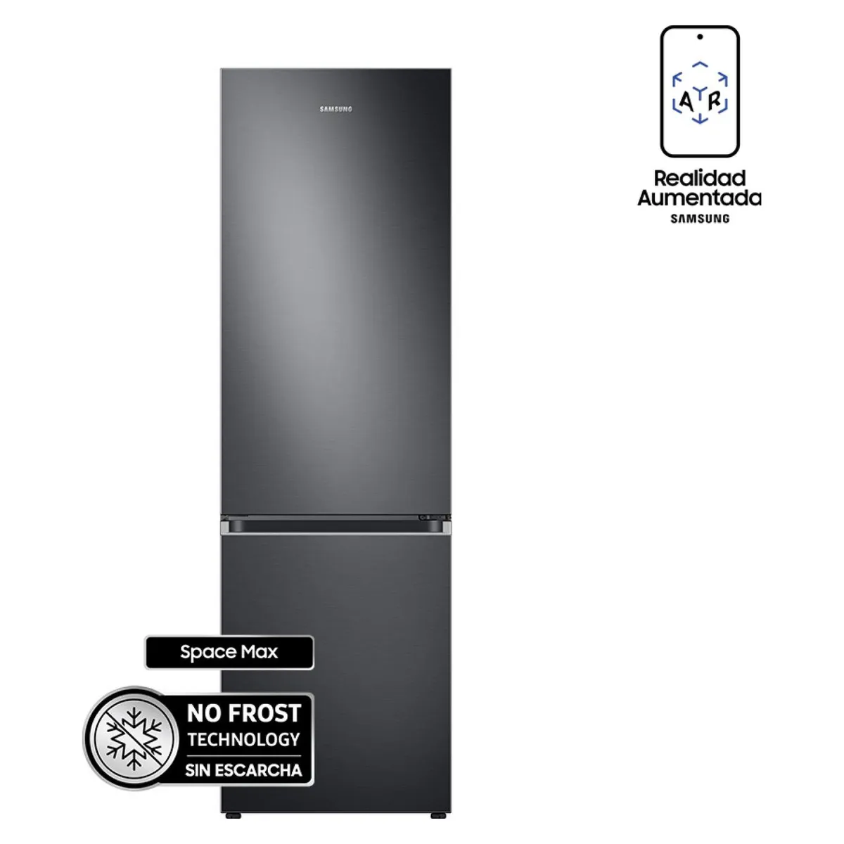 SAMSUNG - Refrigerador Bottom Freezer 360 lt RB36T602FB1/ZS Samsung