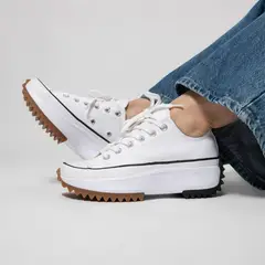 CONVERSE - Run Star Hike Zapatilla Urbana Plataforma Mujer Blanca