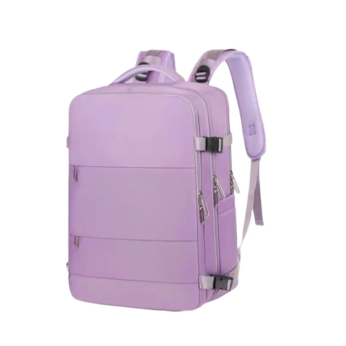 MOMO - Mochila De Viaje Avión Aprobado Gran Capacidad  Diseño De La Tela Lisa 501
