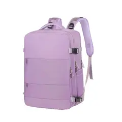 MOMO - Mochila De Viaje Avión Aprobado Gran Capacidad Diseño De La Tela Lisa 501