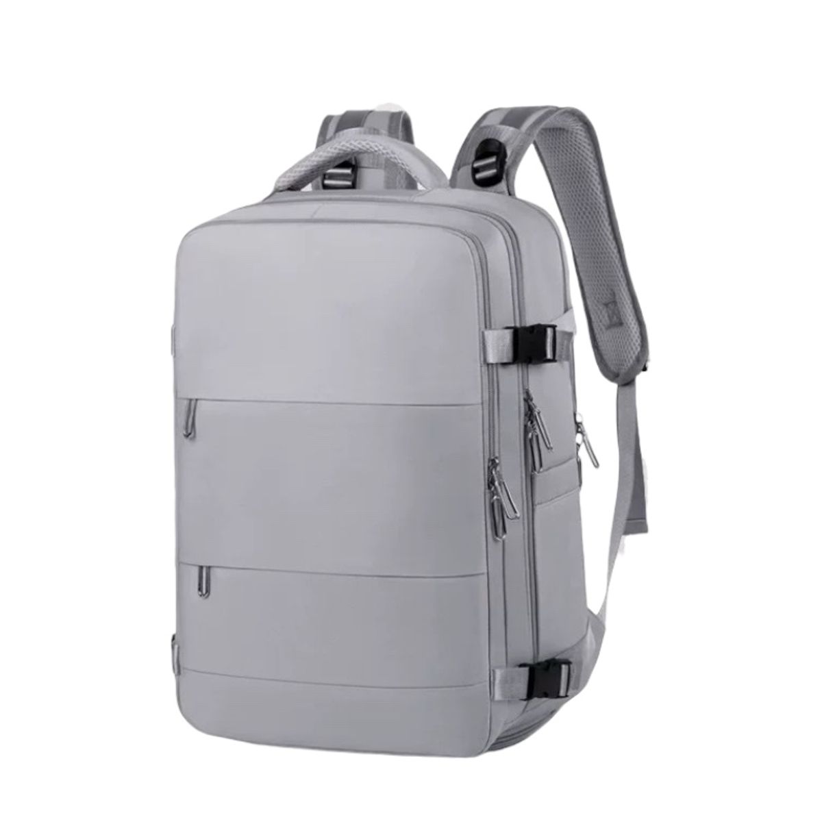MOMO - Mochila De Viaje Avión Aprobado Gran Capacidad  Diseño De La Tela Lisa