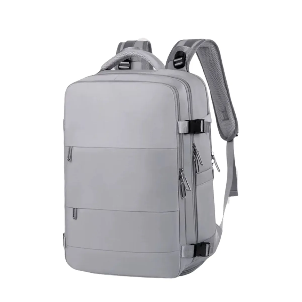 MOMO - Mochila De Viaje Avión Aprobado Gran Capacidad  Diseño De La Tela Lisa