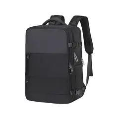 MOMO - Mochila De Viaje Avión Aprobado Gran Capacidad Diseño De La Tela Lisa 501