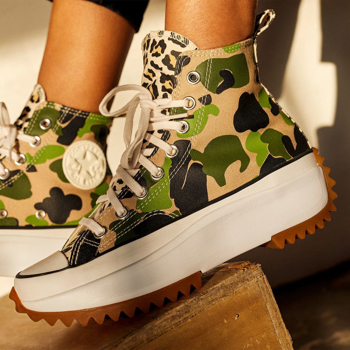 CONVERSE - Run Star Hike Hi Zapatilla Urbana Mujer