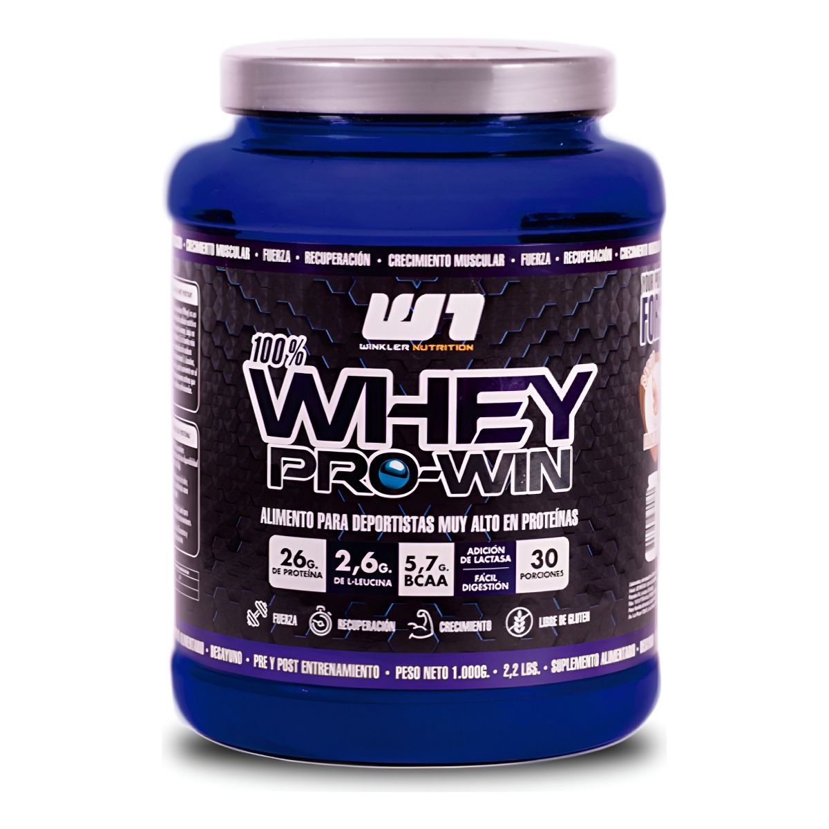 WINKLER NUTRITION - Proteina Whey Pro Win 1 Kg. Winkler Nutrition