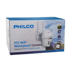 PHILCO - Cámara Ip De Seguridad Para Exteriores Wifi 360º H265 Blanco