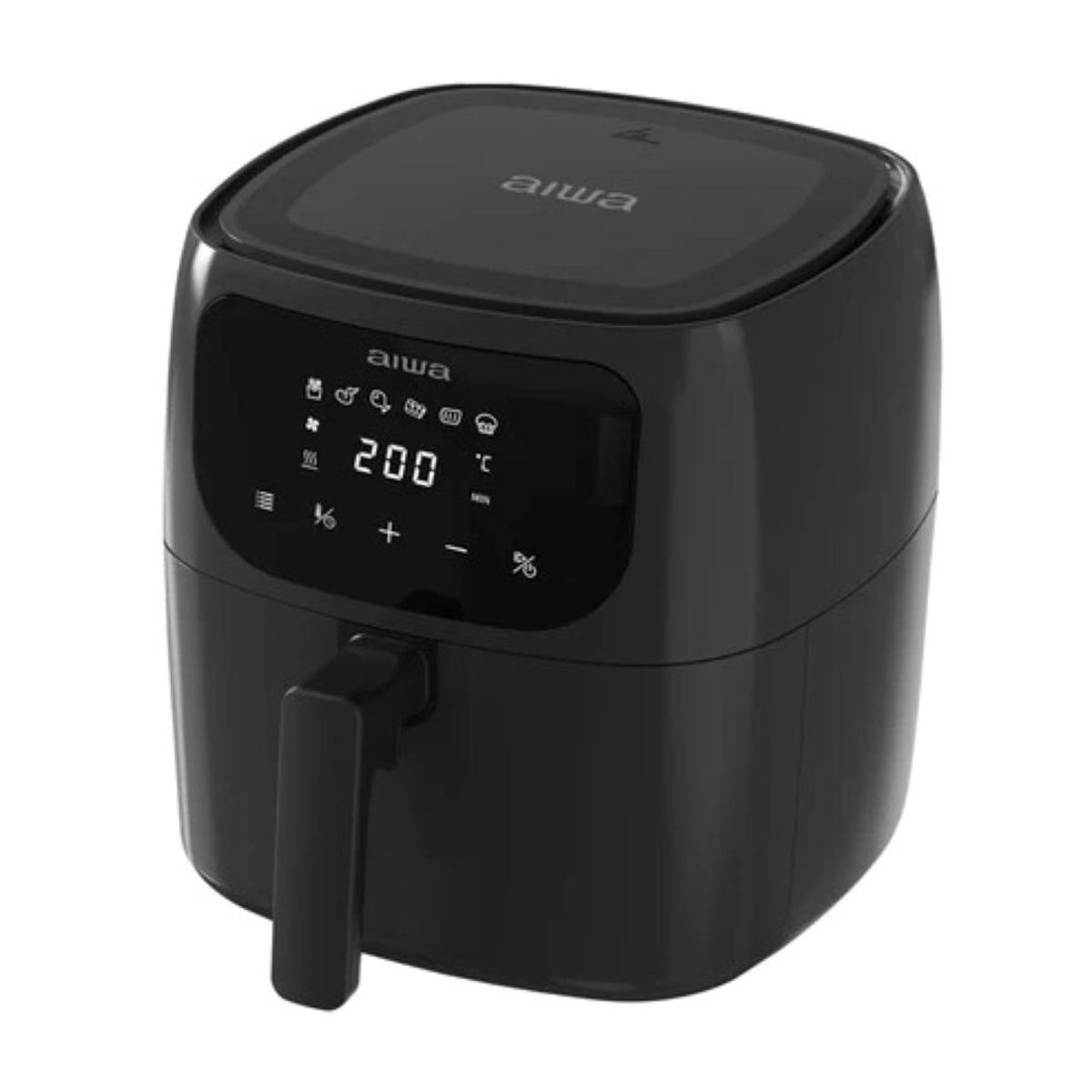 Freidora De Aire Digital Led 6 Litros Aiwa Aw-fk60 Negro, marca AIWA - Foto 2
