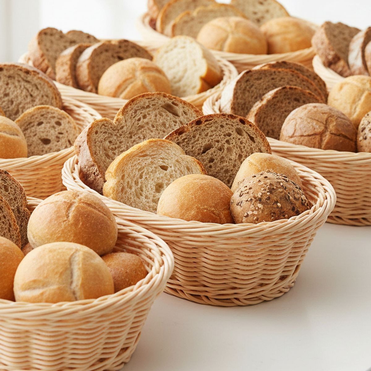 SUNNEX - Panera Rattan Ovalada 18x13x7 Cm