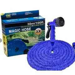 GENERICO - Manguera Mágica de Riego Jardín - Expandible Retráctil 15 metros