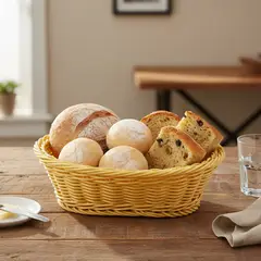 SUNNEX - Panera Rattan Ovalada 23x16x7 Cm