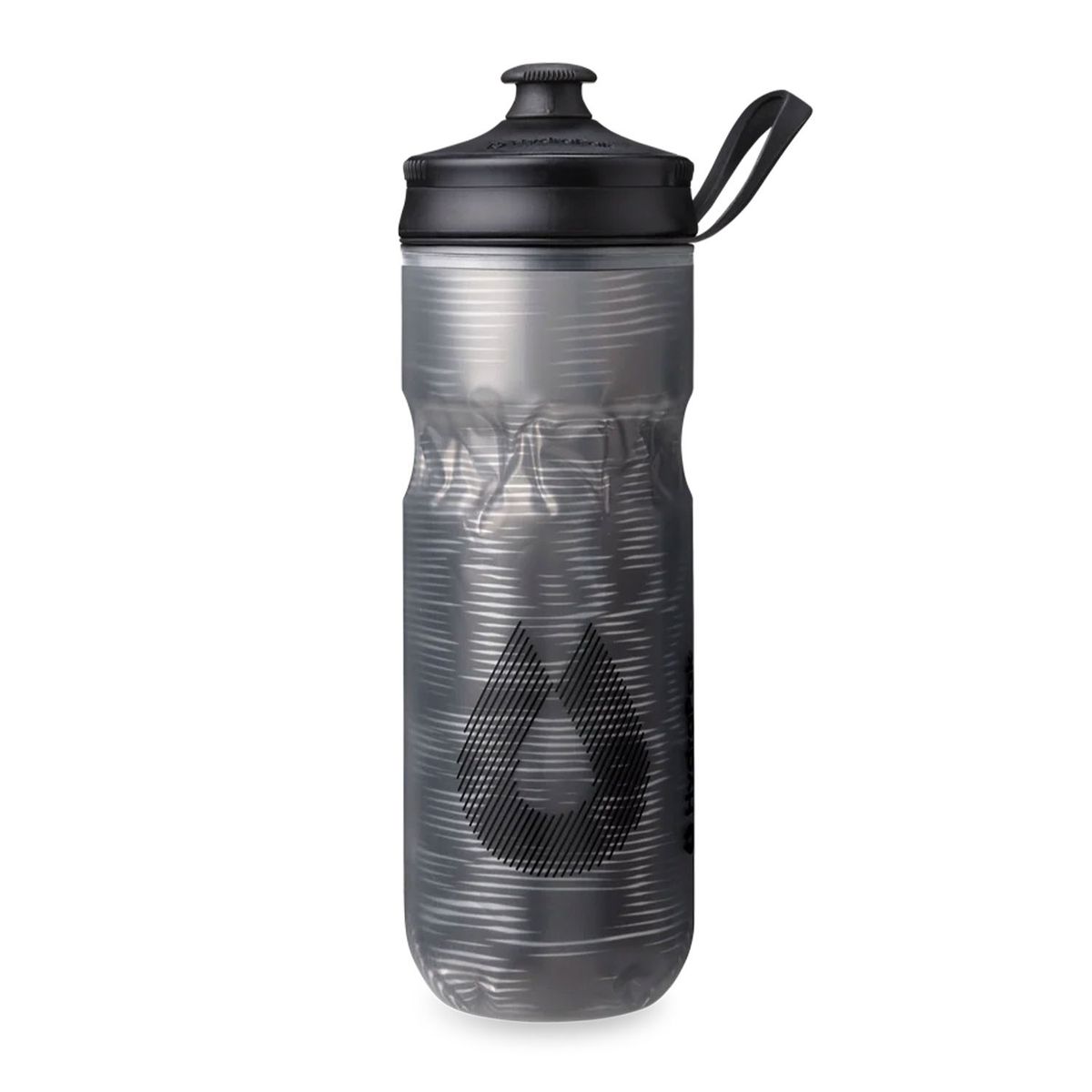 HYDRAPAK - Botella de Agua Hydrapak Sport 600ml Pulse Black