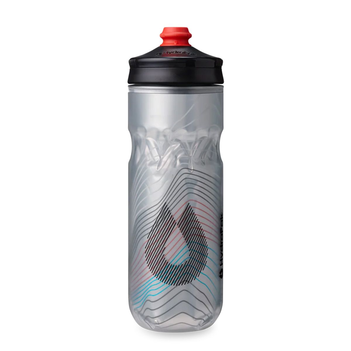 HYDRAPAK - Botella Hydrapak Surge Antiderrame 600ml Ascent Silver