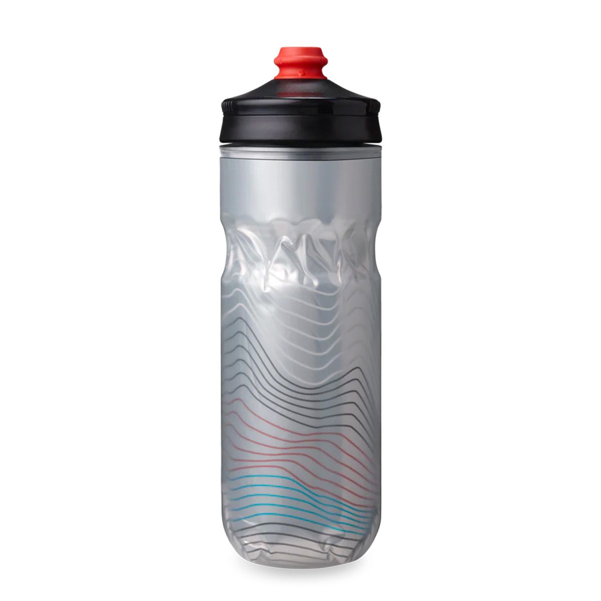 HYDRAPAK - Botella Hydrapak Surge Antiderrame 600ml Ascent Silver