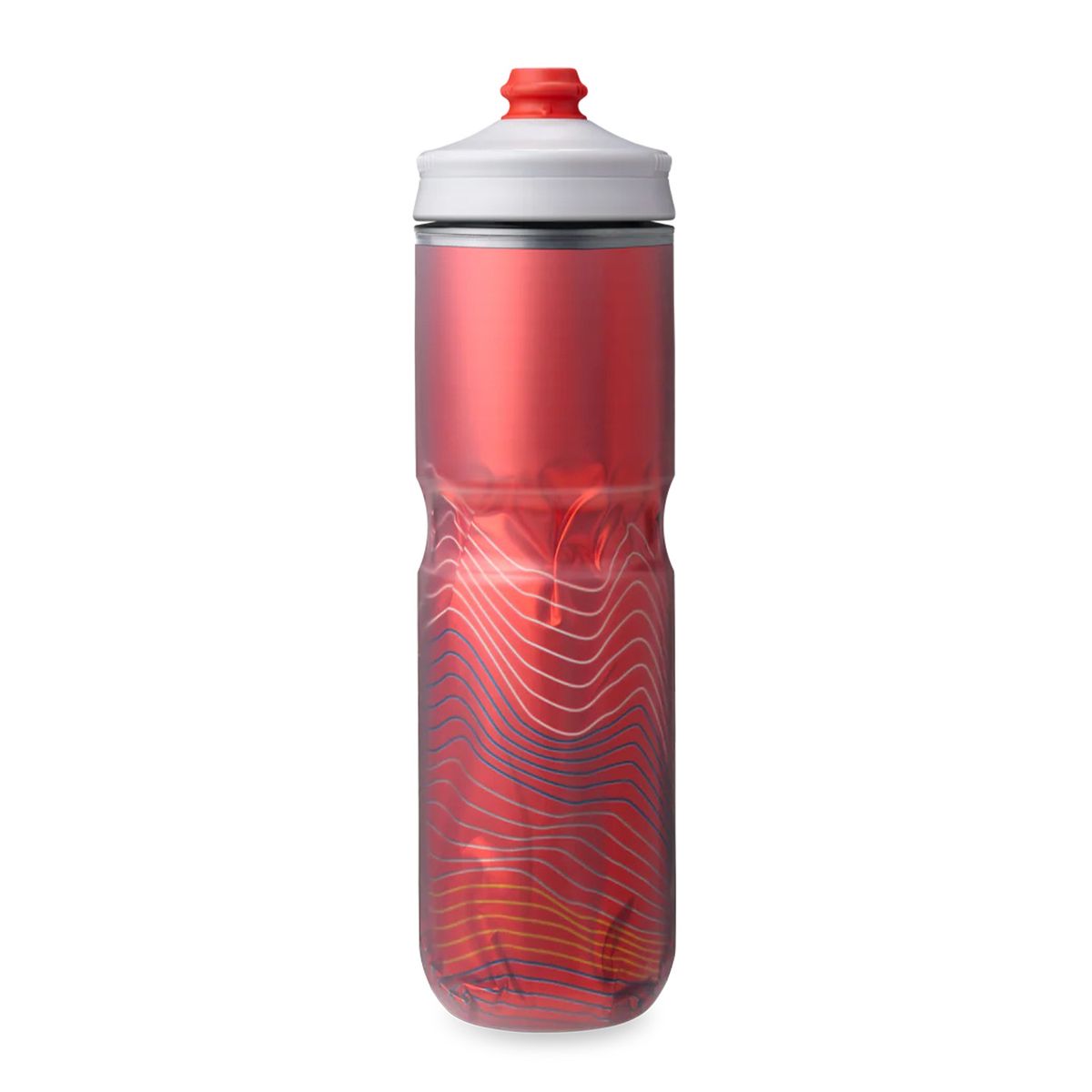 HYDRAPAK - Botella Hydrapak Surge Antiderrame 700ml Ascent Red