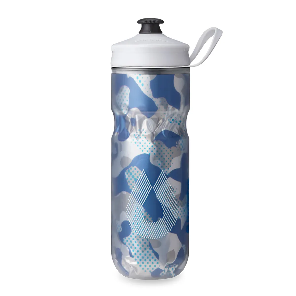 HYDRAPAK - Botella de Agua Hydrapak Sport 600ml Contender Blue
