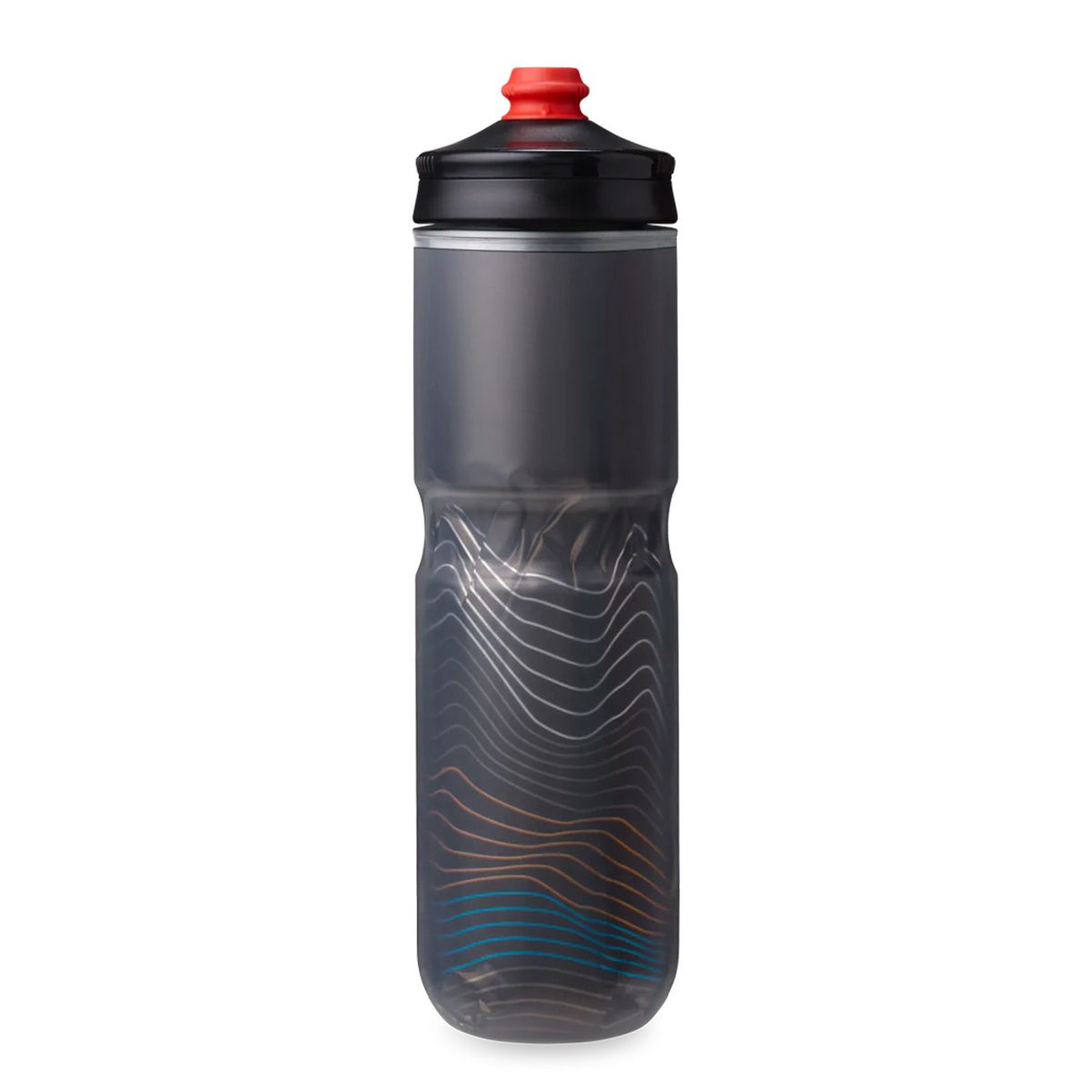 HYDRAPAK - Botella Hydrapak Surge Antiderrame 700ml Ascent Black