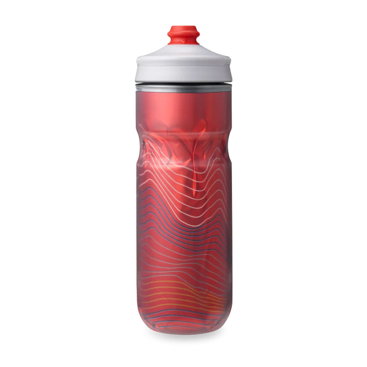 HYDRAPAK - Botella Hydrapak Surge Antiderrame 600ml Ascent Red