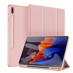GENERICO - Carcasa Smart Cover Ranura Para Tab S10 Fe 10.9 Rosado