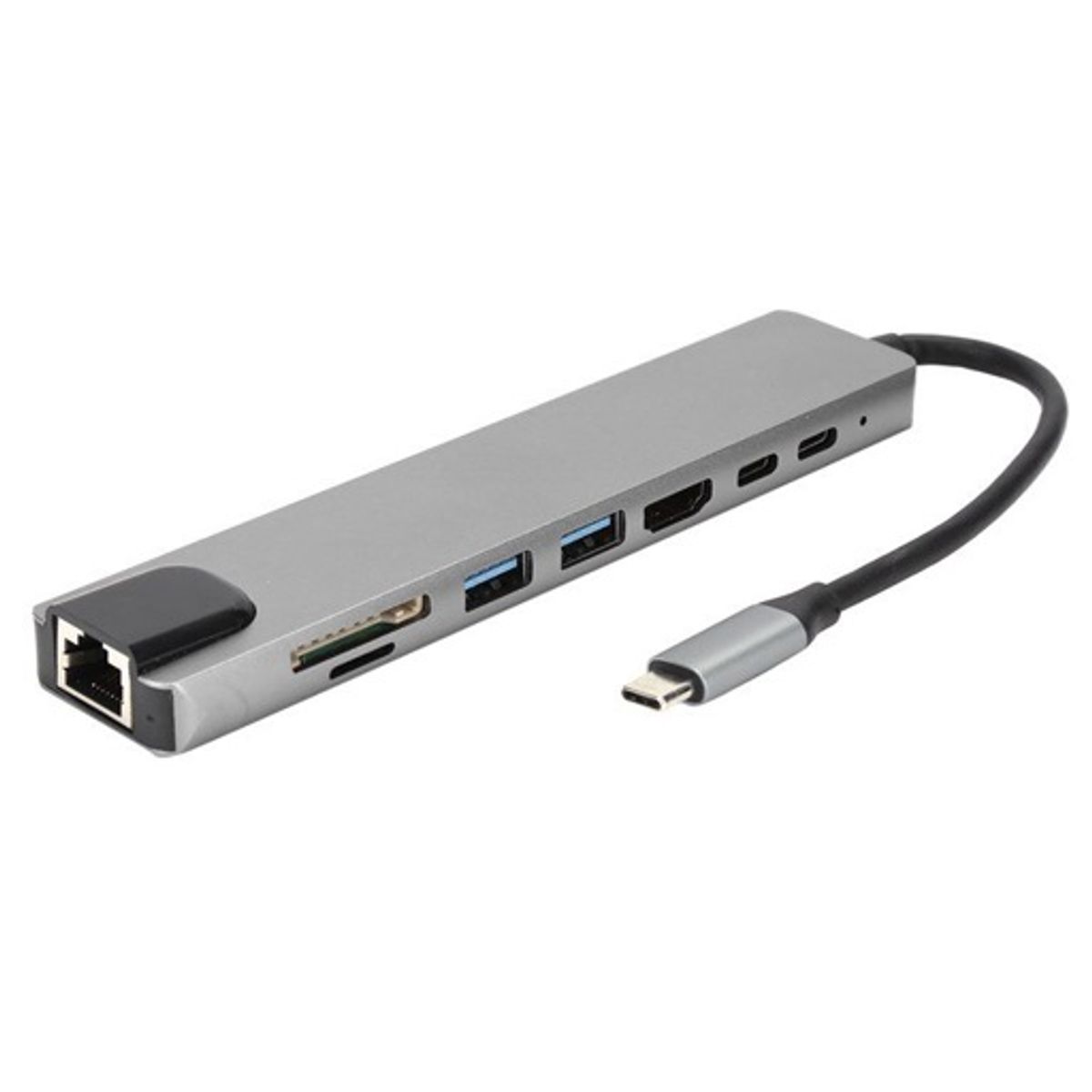 Hub - Philco - 8 en 1 Multifunción - USB-C, marca PHILCO - Foto Principal