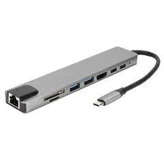 PHILCO - Hub - - 8 en 1 Multifunción - USB-C