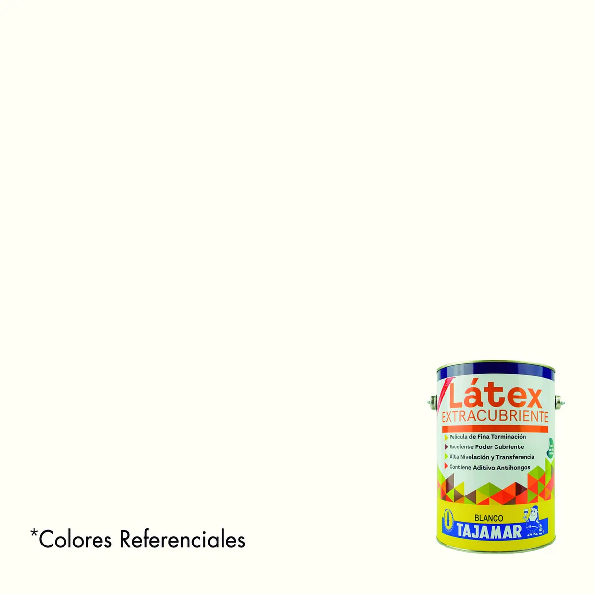 TAJAMAR - Látex Extracubriente Blanco Tajamar Galón