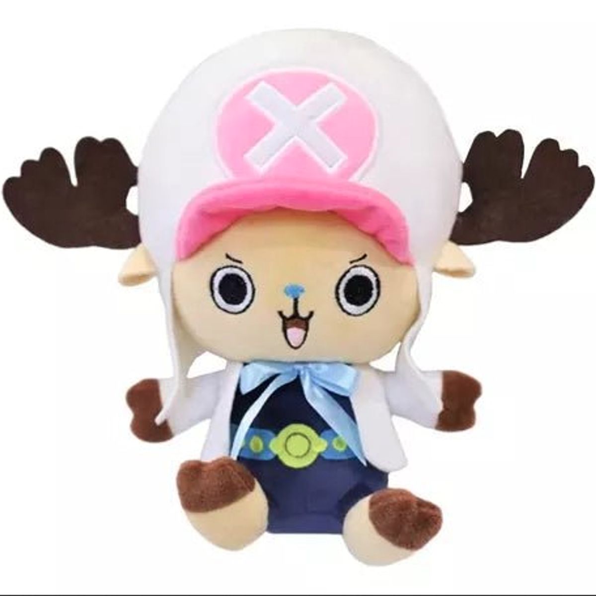 GENERICO - peluche tony tony chopper blanco de one piece 23cm